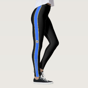 Minnesota-Flagge Leggings