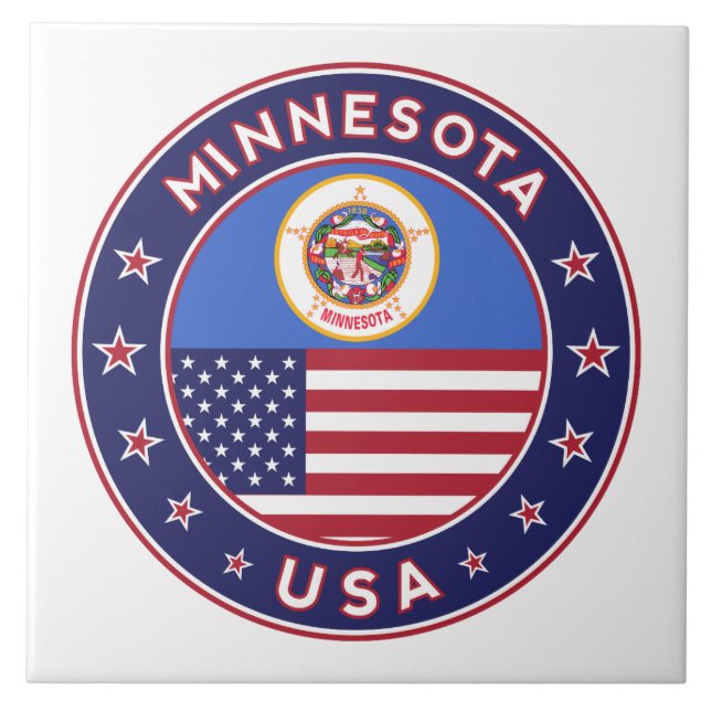 Minnesota Fliese (Vorderseite)