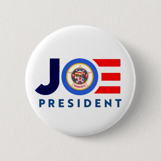 Minnesota für Joe 2020 Button (Vorderseite)