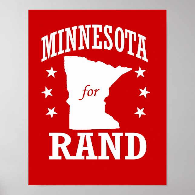 MINNESOTA FÜR RAND PAUL POSTER (Vorne)