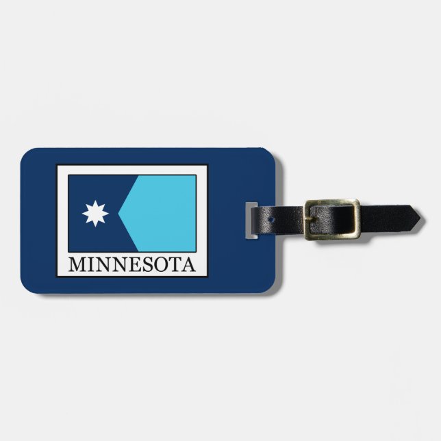 Minnesota Gepäckanhänger (Vorderseite horizontal)
