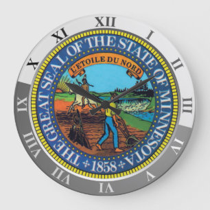 Minnesota Große Wanduhr