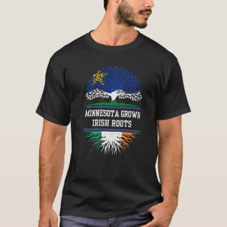 Minnesota Grown with Irish Roots Irland T-Shirt