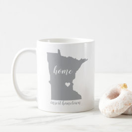 Minnesota Heimat Tasse mit Personalisierung