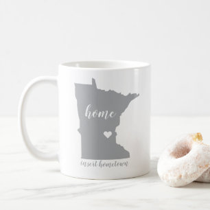 Minnesota Heimat Tasse mit Personalisierung
