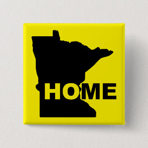 Minnesota Heimweg von State Button Badge Pin