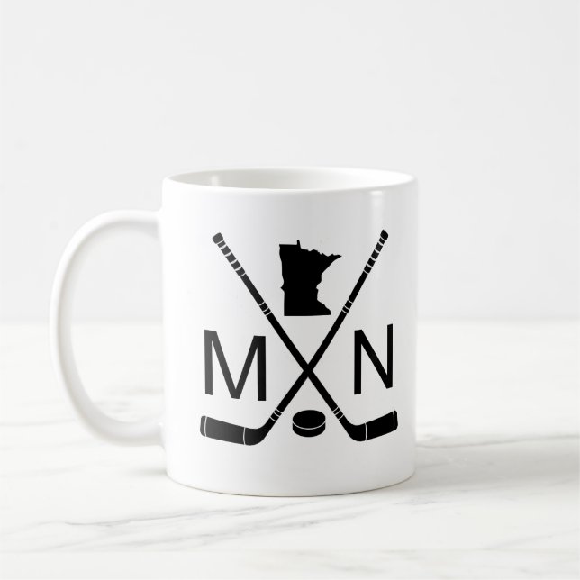 Minnesota-Hockey-Tasse Kaffeetasse (Links)