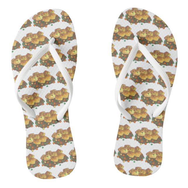 Minnesota Hot Disa Tater Tot Casserole Flip Flops (Fußbett)