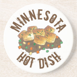 Minnesota Hot Disa Tater Tot Casserole Getränkeuntersetzer