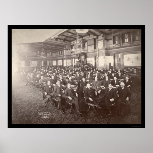 Minnesota House Reps Foto 1901 Poster (Vorne)