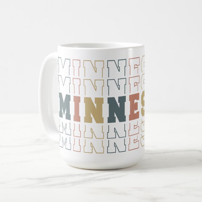 Minnesota Kaffeetasse (Vorderseite Links)