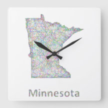 Minnesota-Karte