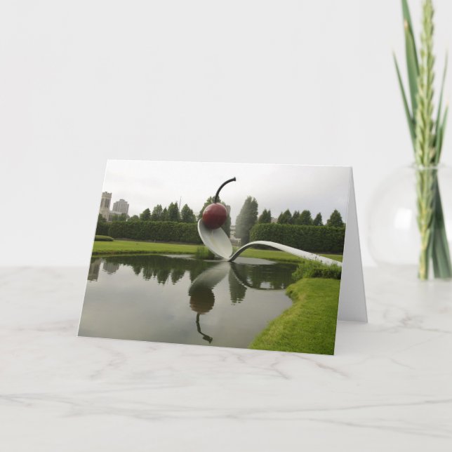 Minnesota-Kirsche Karte (Vorderseite)