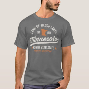 Minnesota Land der 10000 Seen T-Shirt