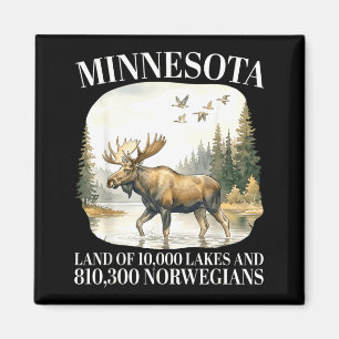 Minnesota Land der 10000 Seen und 810300 Magnet