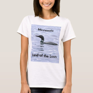 Minnesota-Land des Loon T-Shirt