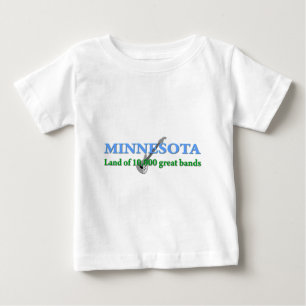 Minnesota - Land mit 10 000 Bands Baby T-shirt