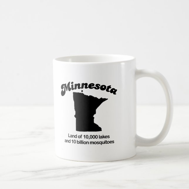 Minnesota - Land von 10.000 Seen Kaffeetasse (Rechts)
