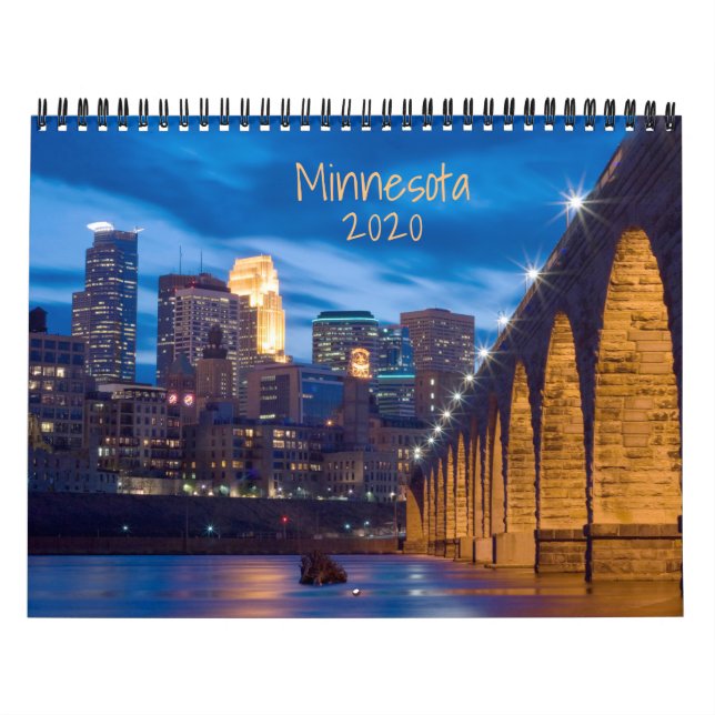 Minnesota Landschaftlich Calendar Kalender (Titelbild)