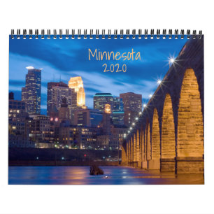 Minnesota Landschaftlich Calendar Kalender