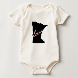 Minnesota-Liebe! Geschenke für Mangan-Liebhaber Baby Strampler