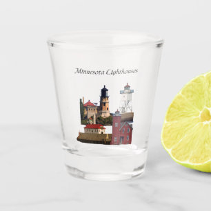 Minnesota Lighthouse Schnapsglas