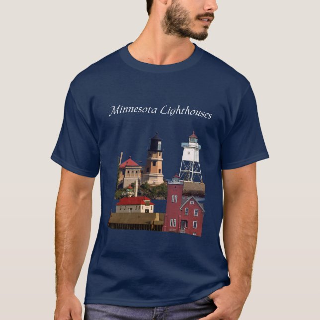 Minnesota Lighthouses Shirt (Vorderseite)