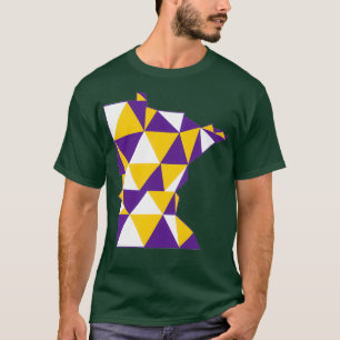 Minnesota Lila und Gold T-Shirt