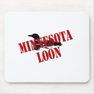 Minnesota Loon Mousepad