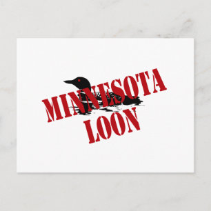 Minnesota Loon Postkarte