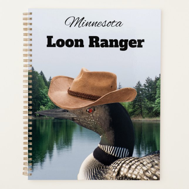 Minnesota Loon Ranger Planner Planer (Vorderseite)