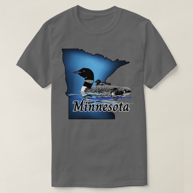 Minnesota Loon T-Shirt (Design vorne)