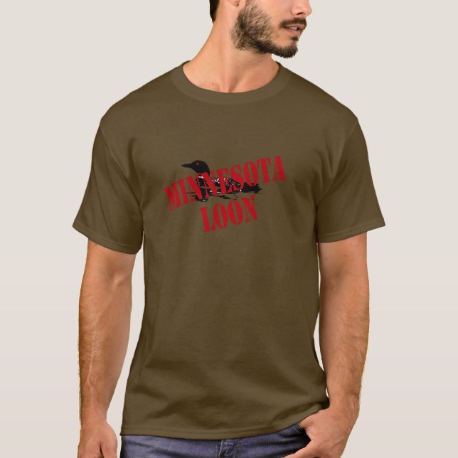 Minnesota Loon T-Shirt (Vorderseite)