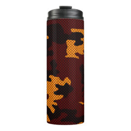 Minnesota Maroon & Gold Gopher Camo Printed Thermosbecher