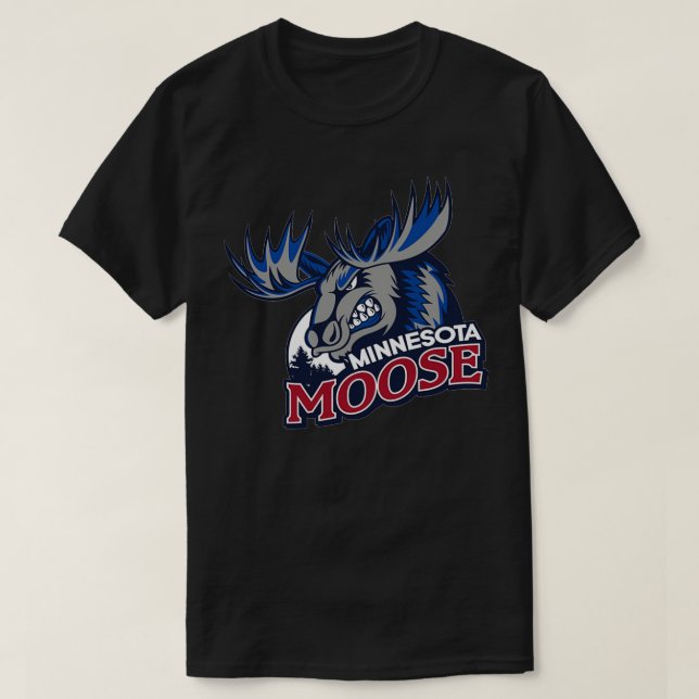 Minnesota Moose Junior Hockey T-Shirt (Design vorne)