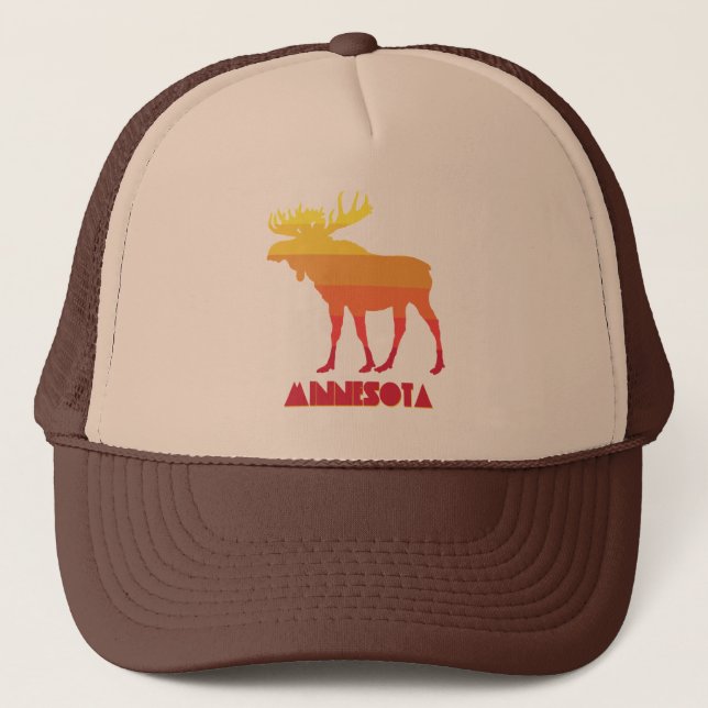 Minnesota Moose Truckerkappe (Vorderseite)