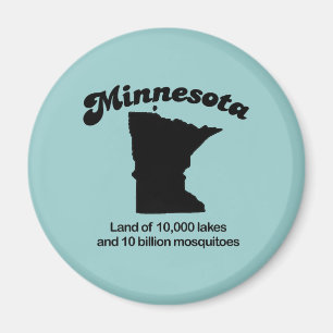 Minnesota-Motto - Land von 10.000 Seen Magnet