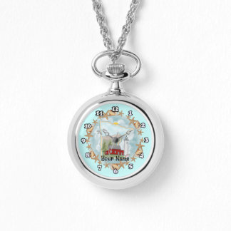 Minnesota Muscheln Leuchtturm-Uhr Armbanduhr