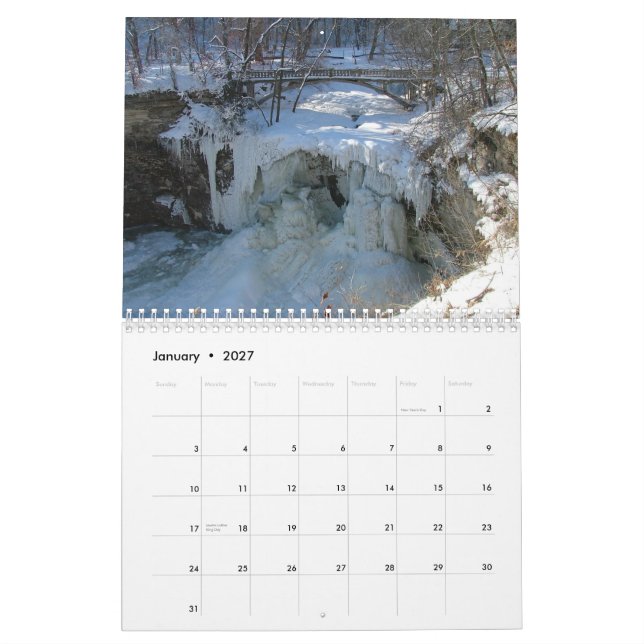 Minnesota-Natur 2011 Kalender (Jan 2027)