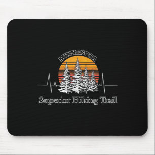 Minnesota Natur Superior Hiking Trail Herzschlag F Mousepad