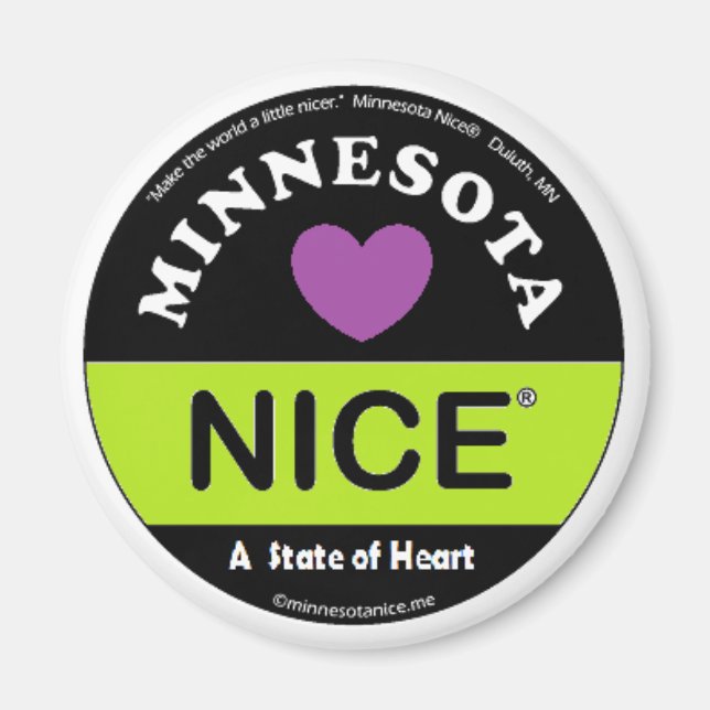 Minnesota Nice® Magnet (Vorne)