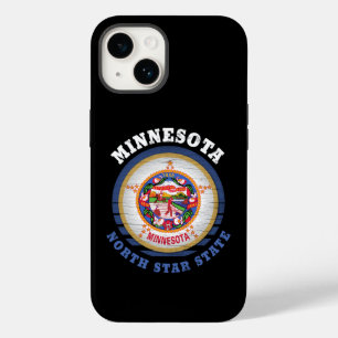 MINNESOTA NORTH STAR STAAT FLAG Case-Mate iPhone 14 HÜLLE