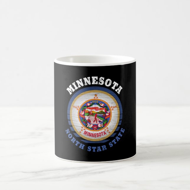 MINNESOTA NORTH STAR STAAT FLAG KAFFEETASSE (Mittel)