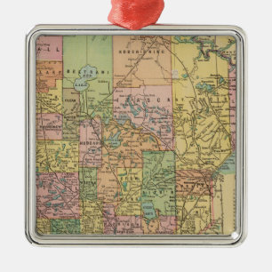 Minnesota Ornament Aus Metall