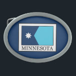 Minnesota Ovale Gürtelschnalle<br><div class="desc">Minnesota</div>