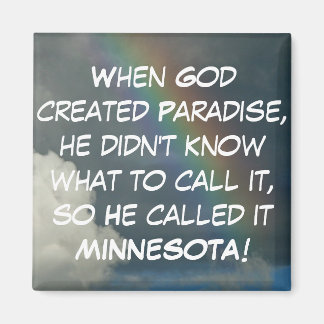 Minnesota Paradise Magnet