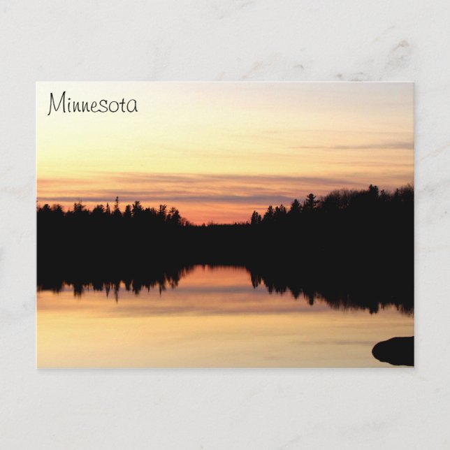 Minnesota - Poplar Postcard Postkarte (Vorderseite)