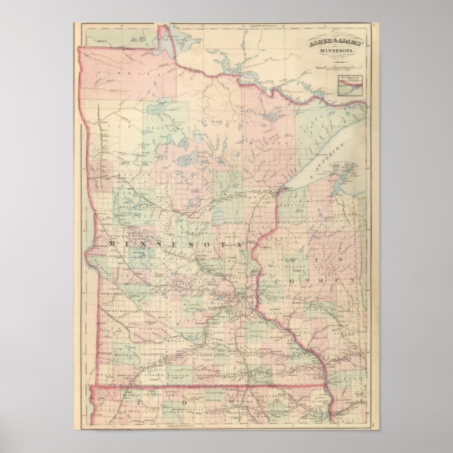 Minnesota Poster (Vorne)