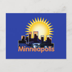 Minnesota Postkarte