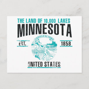 Minnesota Postkarte